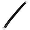 TOYZFRIENDY Cinghia Portabatteria Robusta per Batteria Auto Maniglia Comoda in Pvc e Acciaio, per Campeggio e Supporto Batterie Automotive Nero