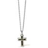 Mabina Gioielli - Collana Uomo - Collana in argento con croce - 553636