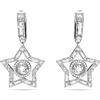Swarovski Stella Collezione Braccialetto, Stella Star Mini Hoop Earrings