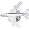 Sharplace Spilla Argento Ottone Aeroplano Unisex