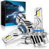 Sycreek 9005 HB3 Lampadina LED 30000LM: 100W per auto, 6000K Bianca, Design Mini 1:1, Lampade per Fari di Ricambio, Sostituzione per Kit di Conversione Alogena Auto