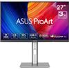 ASUS PROART DISPLAY PA27JCV, Monitor Professionale da 27" 5K UHD IPS, Nero