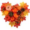 com-four® 50 Pezzi Set di Decorazioni Autunnali da, Decorazione da Tavola