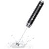 Maestri House Montalatte Elettrico, Impermeabile Portatile Frullino Montalatte Cappuccinatore Elettrico, Potente Mini Frullatore Staccabile in Acciaio Inox per Latte, Matcha, Cappuccino NS