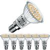 EACLL Lampadine LED E14 6W Equivalente a R50 Alogena 90W, Pacco da 6, 695lm Luce Bianco Caldo 2700K, Faretti AC 230V senza Sfarfallio, Angolo a Fascio 120° Spot, Non Dimmerabile Lampade Riflettore