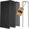 COM-FOUR® 50x ancoraggi a terra in acciaio al carbonio - robusti picchetti per il fissaggio di pile e pellicole per erbacce - ancoraggi a terra per giardino