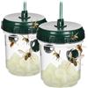 com-four® 2 trappole per vespe senza uccisione, soluzione naturale
