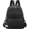 Aucuu Zaino Donna, Borsa Zaino Donna Elegante, Zainetto Casual in Nylon, Zaini Piccolo Antifurto da Donna, Borsa a Zainetto Casual per Shopping Scuola Viaggio Lavoro