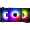 Thermalright Ventole per CPU Thermalright TL-C12B-S V3 da 120 mm con raffreddamento ARGB, Ventole per case a 4 poli PWM con silenzioso cuscinetto S-FDB, Ventole desktop con effetto luce specchio ARGB (confezione