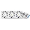THERMALRIGHT Frozen Edge 360 White - Refrigeratore d'acqua liquido CPU con ventola PWM da 120 mm, 360 bianco Cold Row, dissipatore d'acqua integrato per AM4/AM5, Intel LGA1700/1150/1151/1200/1851