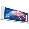 Thermalright Trofeo Vision - Display LCD LCD a colori da 6,86", risoluzione 1280 x 480, con schermo magnetico, colore: Bianco