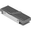 Thermalright TR-M.2 2280 TYPE A G 2280 Dissipatore di calore per SSD M.2 2280 dissipatore di calore in alluminio, con 2 conducibilità termica, radiatore SSD ad alte prestazioni (grigio)