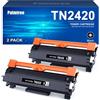 Palmtree TN2420 Compatibile Toner Brother MFC L2710DW TN2420 Toner Brother MFC L2710DN MFC-L2730DW TN 2420 TN-2410 TN2410 MFC-L2710DW MFC-L2750DW DCP-L2510D HL-L2350DW DCP-L2550DN (2 nero)