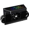 Thermalright HR10 2280 PRO Digital Black - Hard disk ad alte prestazioni con heat pipe AGHP da 4 x 5 mm, display digitale ARGB, raffreddamento di ventole piccole, dissipatori di calore SSD