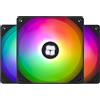 Thermalright TL-C12C-S Ventola per CPU da 120 mm ARGB, ventola silenziosa per computer a 4 pin PWM con cuscinetto S-FDB incluso, ventola di raffreddamento fino a 1500RPM (3 quantità)