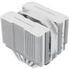 Thermalright Peerless Assassin 120 MINI White CPU, 6 heatpipes, 120 mm, ventola PWM TL-D12W, altezza 135 mm, raffreddamento a doppia torre, per AM4/AM5/Intel LGA 1851/1700/1150/1151/1200/2011
