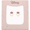 DISNEY ORECCHINI PRINCESS PLACCATO ORO 24KT BAMBINA - ACCESSORIO PER BAMBINI