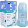 Chicco Biberon Perfect 5 Boy +0 M Flusso Lento 150 Ml