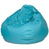 Ecopuf Oscar Puff Poltrona Sacco da Interno e Esterno - Pouf in Poliestere Antimacchia con Maniglia