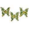 SICILIA BEDDA CAPACI Farfalla da Appendere (1Unità) in Ceramica siciliana h 12 x 12 cm ca. con 8 Opzioni Decoro MD2 - Decoro 2