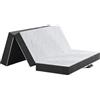 Twirest Materasso pieghevole, piccolo materasso doppio in memory foam, 120 x 190 x 10 cm