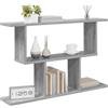 vidaXL Scaffale da parete Sonoma grigio 80 x 15 x 50,5 cm