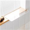 ZAQYCM Prolunga Adesiva Per Mensola Per Davanzale Finestra Per Piante Da Interno, Prolunga Per Bancone In Acrilico Trasparente Per Cucina, Balcone, Scrivania Da Ufficio ( Color : LxW , Size : 60x25cm(23.6x9.