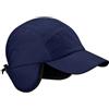 Beechfield - Cappello Impermeabile con Visiera - Uomo (Taglia unica) (Blu navy)