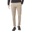 VEQUÈ Pantalone Uomo Cotone Leggero Elasticizzato Jeans Tasche America Chino Casual Elegante (IT, Numero, 52, Regular, Regular, Beige)