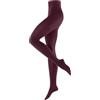 Burlington Argyle Affair W Ti cotone fantasia 1 pezzo, Collant Donna, Rosso Burgundy 8326, 44-46