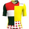 Santini Maglia Combo Tour De France Leaders - Maillot Jaune Ufficiale