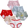 AOOPOO Confezione da 6 Girls Menstrual Period Pants Teenager Mutande Assorbenti Mestruali Cotone Slip per Mutand Ciclo Mestrual Donna 8-18 Years