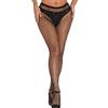 Bohend Strass A rete Collant calze autoreggenti Sparkle M/L Calze a rete Elastico A vita alta Discoteca Collant Festa Calza per Donne e ragazze(Nero)