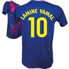 Generico Maglia Lamine Yamal 10 Home Replica Prodotto Ufficiale Barca Autorizzato Taglie da Adulto Bambino