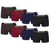 Vincenzo Bellini - Boxer Hipster, Confezione da 12, Taglia S, M, L, XL, XXL, Comodi e Traspiranti, Biancheria Intima da Uomo in Cotone