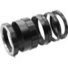 Generico Tubo di prolunga macro, compatibile con Canon, EOS EF | Set 9mm 16mm 30mm, messa a fuoco manuale, metallo, nero, per ingrandimento obiettivo(MA AF)