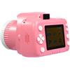 OUNONA Fotocamera con Proiettore, Videocamera Portatile Rosa in Plastica, Proiezione 1080p, Riproduzione Musicale e Editing, per Viaggi e Fotografia