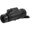HEALLILY Cannocchiale Nero Compatto Portatile Alta Definizione Monoculare | Pvc Morbido e Plastica Abs, Pupilla 14mm e Diametro 4, 2mm, Campo Visivo 6, 3°
