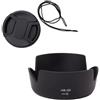 Generico Paraluce HB-69, compatibile con NIKON, 18-55mm VR II | Per AF-S DX 18-55mm f/3.5-5.6G VR II, include copriobiettivo e tracolla