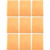 Tuidzljd 9PZ Filtro Luce Gel Correzione Colore Sovrapposizioni Colorate Filtro Gel Illuminazione Pellicola per Film, Video, Foto, Palcoscenico (Arancione)