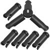 EXCEART Mini Treppiede Nero Pieghevole Vite 1/4 in Abs per Smartphone e Reflex | Supporto Portatile, Struttura Compatta da Tavolo, Attacco 1/4 Pollici, Uso Dispositivi Foto