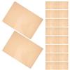 Toddmomy 20 Pezzi Filtri Gel per Luce Fotografi ca A4 in Pvc Arancia, 20 | Correzione Colore e Resa Cromatica, Installazione Semplice, per Video Lighting e Uso Domestico