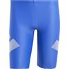 adidas Uomo Big Bars Swim Jammers Swimwear, Semi Lucid Blue, 36