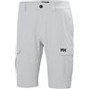Helly Hansen Hommes Short cargo HH QD 11, Gris Brouillard, 38
