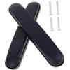 TOYZFRIENDY Cuscino Bracciolo in Cuoio Blu per Sedia a Rotelle 2 Pezzi | Imbottitura per Gomito, Fondo Antiscivolo, Ricambio per Carrozzella, Accessorio Paziente