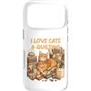 Cute Sewing Cat Funny Quilting Craft Lov Custodia per iPhone 17 Pro Design vintage per amanti del cucito, trapuntatura, per amanti del fai da te