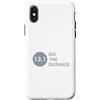 Whyitsme Design Custodia per iPhone X/XS Half Marathon Runner 13.1 andare la distanza