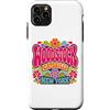 Utopia Sport New York Shop Custodia per iPhone 11 Pro Max Stampa Woodstock Catskills New York Groovy Shamrock