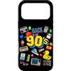 Bahaa's Tee Custodia per iPhone 17 Pro Max Retro Back To 90's, Nostalgia per gli anni Novanta Grafica