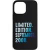 Limited Edition September 2008 Legendary Custodia per iPhone 13 Pro Max Settembre 2008 Anno 2008 Retro 2008 Vintage Edizione Limitata